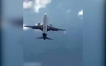 لحظه حیرت انگیز تیک آف عمودی بوئینگ 737 +فیلم
