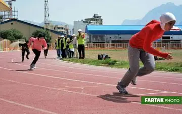 رقابت‌های دو و میدانی انتخابی المپیاد استعدادیابی نونهالان و نوجوانان دختر  