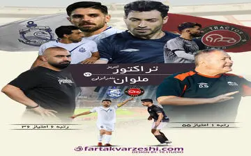 تراکتور  - ملوان؛ این تراکتور آن سپاهان نیست!