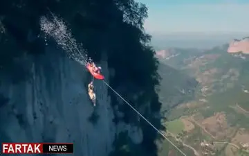 کلیپی جذاب از "اسکی در آسمان" + فیلم