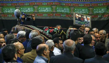 برگزاری مراسم تشییع پیکر عسگراولادی در مسجد فرشته تهران