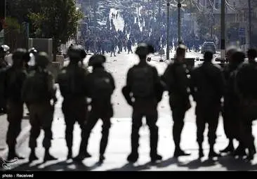 درگیری شهروندان خشمگین فلسطینی و نظامیان صهیونیست به روایت تصویر