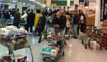 هجوم مردم ترکیه به فروشگاه‌ها پس از اعلام قرنطینه سراسری