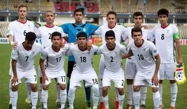 اعلام زمان‌بندی دیدارهای تیم ملی نوجوانان ایران 