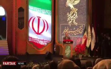 سخنان وزیر فرهنگ و ارشاد اسلامی در مراسم اختتامیه سی و ششمین جشنواره فیلم فجر + فیلم