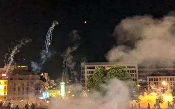 درگیری های پایتخت لبنان ۶۰ زخمی برجای گذاشت