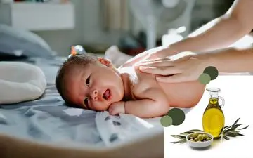 فواید ماساژ نوزاد با روغن زیتون؛ راهی طبیعی برای آرامش و رشد سالم