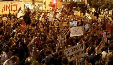 تظاهرات بی سابقه علیه نتانیاهو