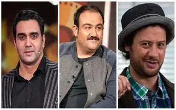 رقص و آواز دسته جمعی مهران غفوریان، علی صادقی و پوریا پورسرخ با آهنگ گنج قارون + ویدئو