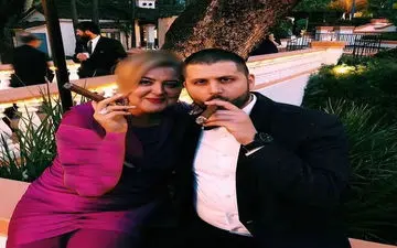 عکس عاشقانه نوه مهستی با شوهرکویتی اش + عکس شرم آور مادرزن با دامادش !
