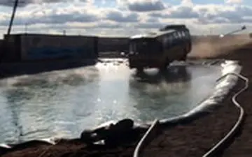  پشت صحنه بدلکاری ارشا اقدسی در فیلم «قسم» و سقوطش با اتوبوس