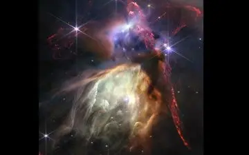 تصویر خیره کننده جیمز وب از تولد یک ستاره +عکس
