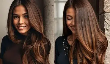 رنگ مو شکلاتی برای پوست سبزه مناسب است؟