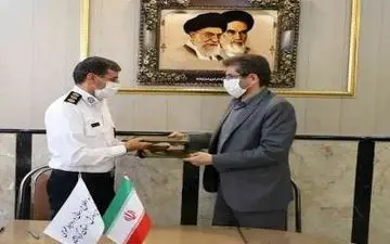 امضای تفاهم نامه همکاری بین پلیس راه و آموزش و پرورش کرمانشاه