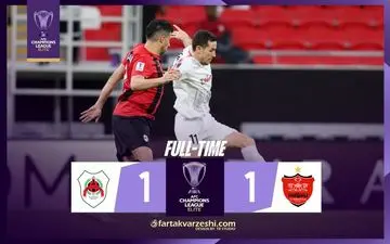 خلاصه بازی الریان 1 - پرسپولیس 1 + ویدئو