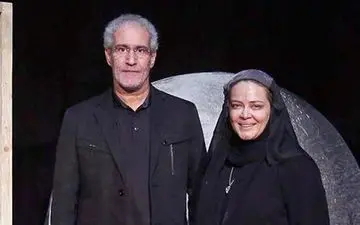 تیپ متفاوت بهاره رهنما در کنار مداح جنجالی