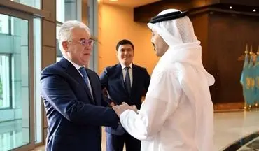 تاکید قزاقستان و امارات متحده عربی بر توسعه بیشتر روابط دوجانبه