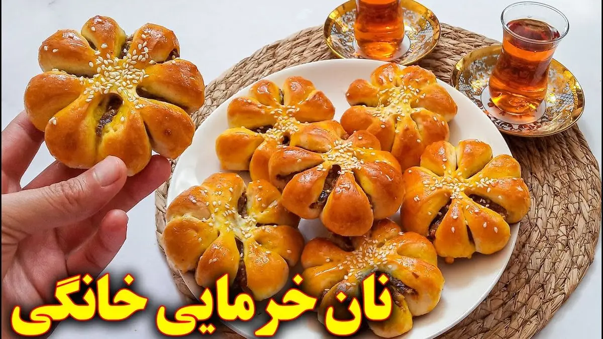 آموزش تهیه نان خرمایی کرمانشاه: دستور پختی سنتی و لذیذ