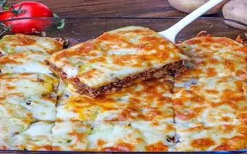 اوتورتما سیب زمینی ترکیه ای رو این طوری درست کن / طعمی بی نظیر داره!