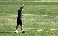 تشویق هاشمیان در تمرین پرسپولیس/ وحید به احساسات هواداران پاسخ داد