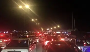 ترافیک فوق سنگین شبانه در جاده‌های مازندران