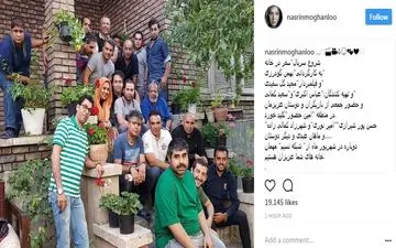 «نسرین مقانلو» در پشت صحنه «سفر در خانه» | عکس