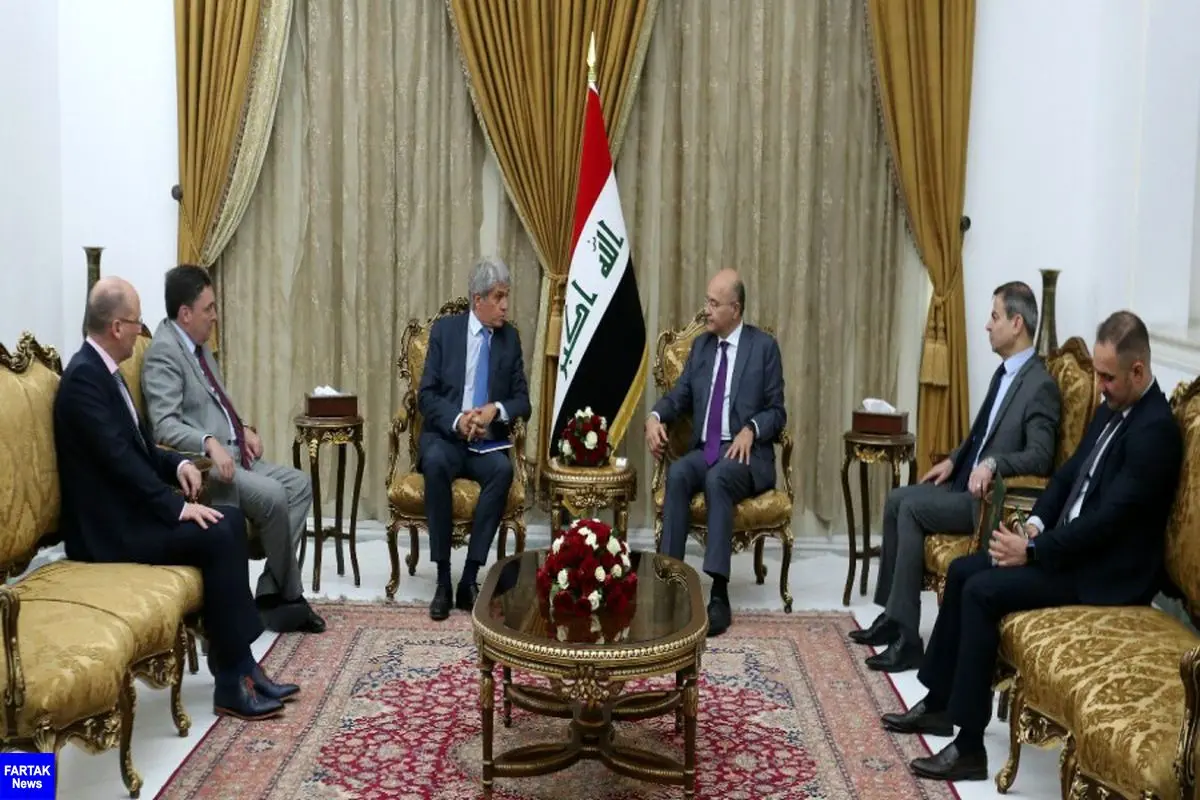 صالح: عراق خواهان روابط متوازن با ایران و آمریکاست