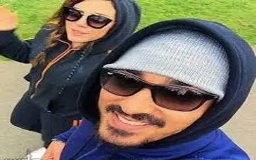 تیپ لاکچری همسر "رضا قوچان نژاد" در خارج از کشور