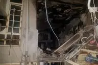 انفجار توام با حریق و تخریب منزل مسکونی در مشهد + تصاویر 