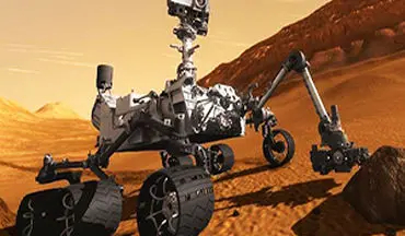 طرز نشستن ربات بر سطح مریخ + فیلم 