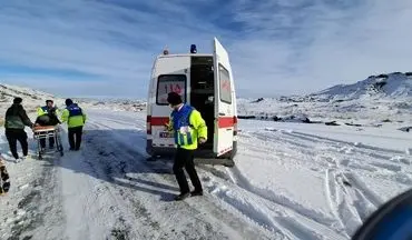 بارش سنگین برف در تایباد؛ ۵۴ نفر مصدوم شدند