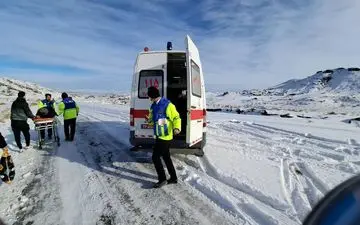 بارش سنگین برف در تایباد؛ ۵۴ نفر مصدوم شدند