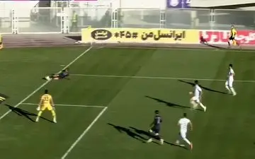 گل مردود گل گهر مقابل ملوان + ویدئو