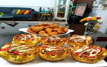 طرز تهیه پیتزا کاسه ای| بچه ها حتما خوششون میاد!