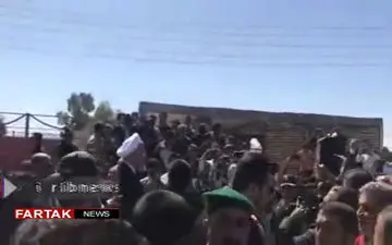 سخنرانی روحانی در روستای میرمیرو + فیلم