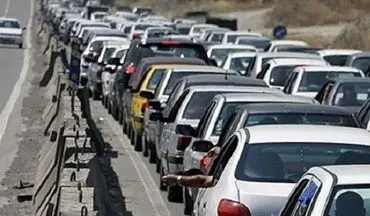 ترافیک نیمه سنگین در آزادراه کرج-قزوین/وضعیت جوی جاده ها
