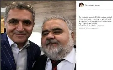 خواننده سرشناس پاپ در مراسم عروسی دختر اکبر عبدی | عکس