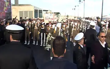 بازگشت پیکر سه تن از شهدای حادثه سانچی + فیلم