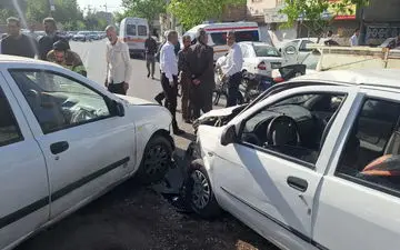 مصدومیت 3 دانش آموز در تصادف سرویس مدرسه