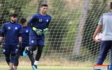 اولین حضور رشید مظاهری در استقلال
