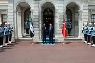 دیدار جولانی با رئیس جمهور ترکیه