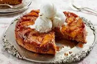 طرز تهیه کیک سیب ساده و پف دار با یک تخم مرغ!
