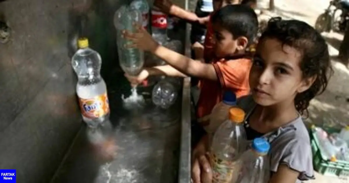 آرامش مقابل آب؛ شرط رژیم صهیونیستی برای رفع مشکل کمبود آب در غزه