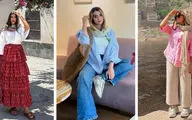 ترکیب رنگ‌های شاد و آیتم‌های ترندی؛ ۹ استایل بهاری از بلاگرهای ایرانی