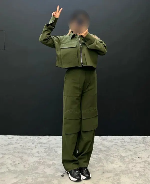  ست شومیز و شلوار کوتاه کتان مجلسی