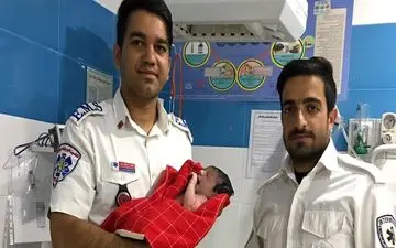 زایمان موفق در آمبولانس اورژانس سبزوار