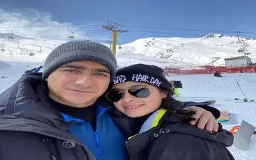 اولین عاشقانه همایون شجریان و سحر دولتشاهی! + عکس زیبا