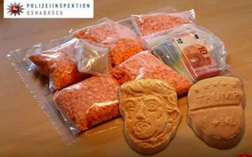 قرص‌های روان‌گردان ترامپ در آلمان کشف شد!+ عکس