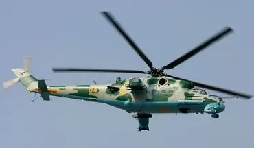 قدرت نمایی ارتش اوکراین: پرواز بالگرد میل Mi-24P از دید خدمه تانک لئوپارد | فیلم