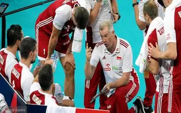 آغاز تمرینات تیم ملی والیبال لهستان 